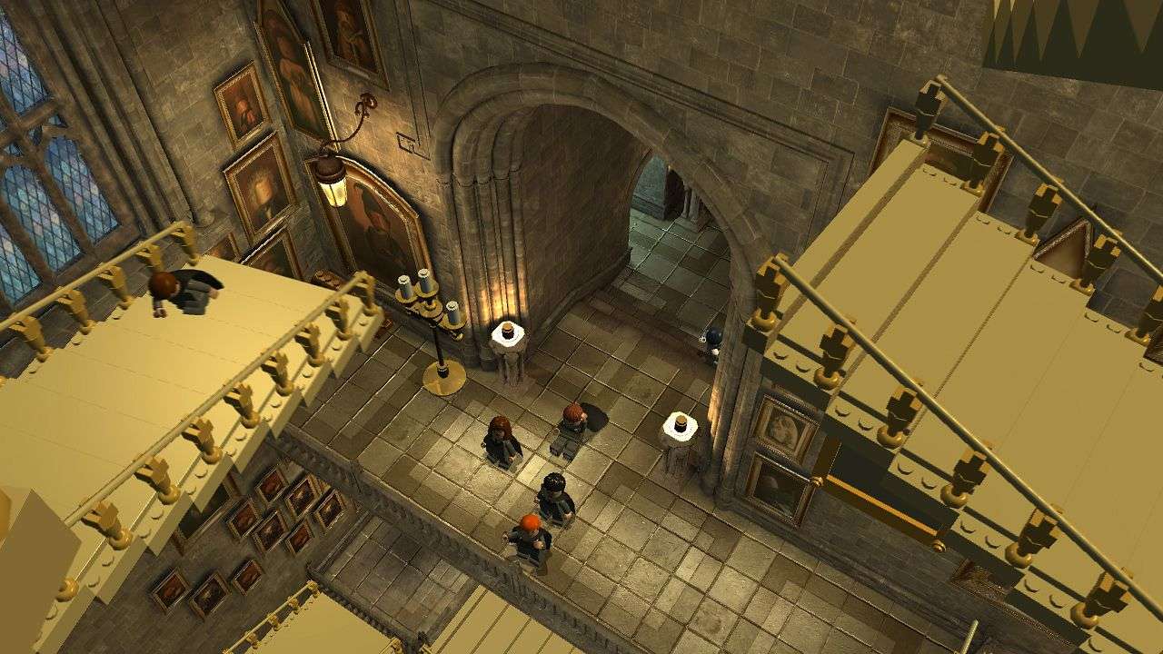 So I'm watching this Lego Harry Potter gameplay, and the Hogwarts